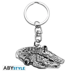 Image of Star Wars - Millennium Falcon Metal Keyring