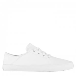 Image of Converse OX Costa PU Trainers Womens - White/White
