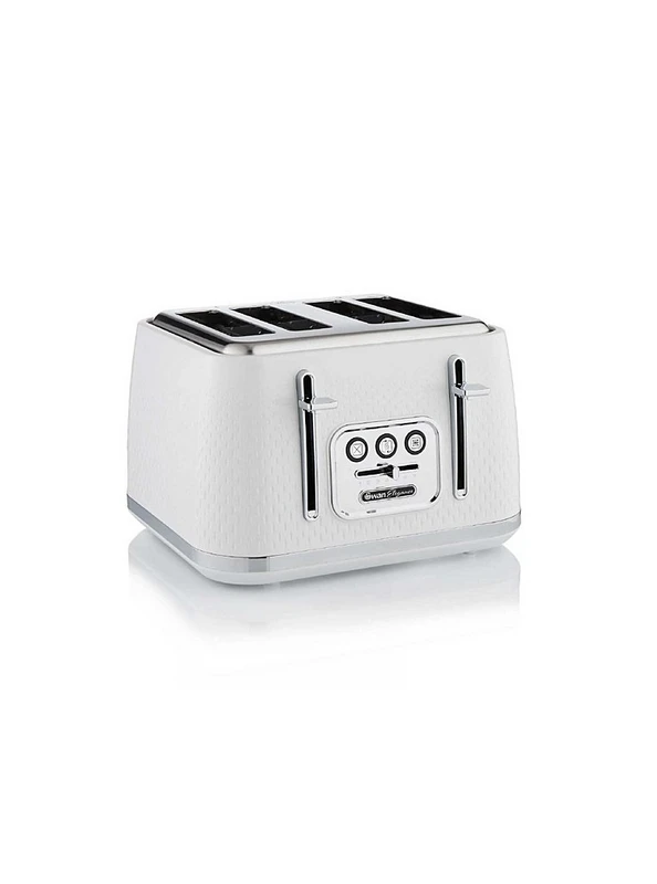 Image of Swan ST19025WHT 4 Slice Toaster
