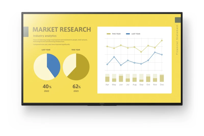 Image of Sony FW-55EZ20L Signage Display Digital signage flat panel 139.7cm (5