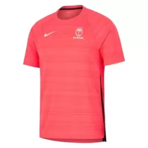 Image of Nike Fiji Rugby Training T Shirt - Red