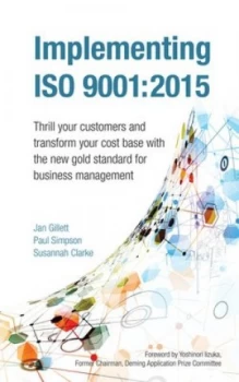Image of Implementing ISO 90012015 by Jan Gillett