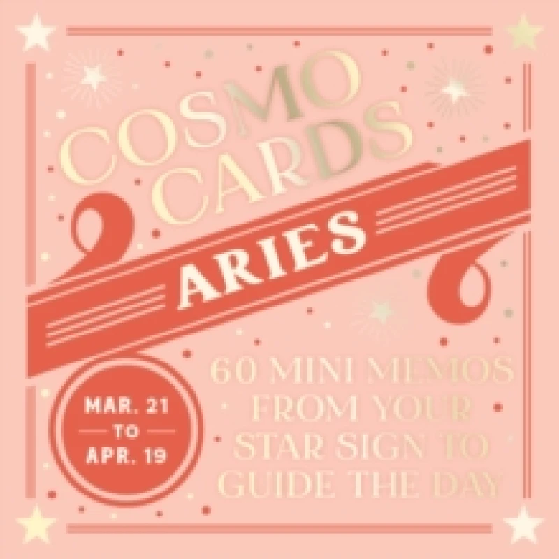 Image of Cosmo Cards: Aries : 60 Mini Memos from Your Star Sign to Guide the Day Cards