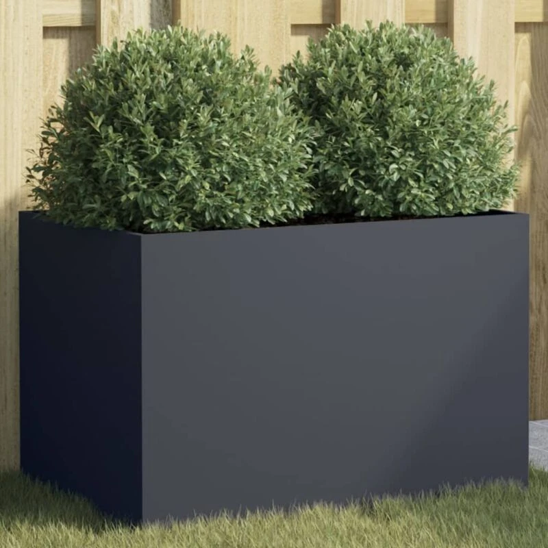 Image of VIDAXL Planter Anthracite 62x40x39cm Steel Vidaxl 8721012364554