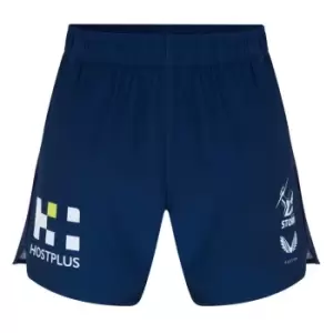 Image of Castore Melbourne Storm Training Shorts 2022/2023 Mens - Blue