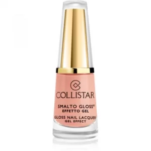 Image of Collistar Gloss Nail Lacquer Gel Effect Nail Polish Shade 513 Neutral French 6ml