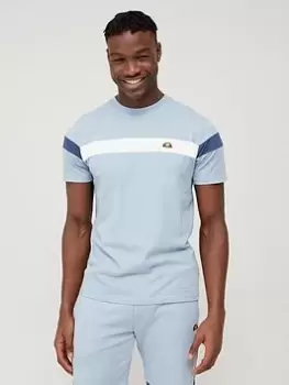 Image of Ellesse Caserio Tee - Blue, Light Blue, Size XS, Men