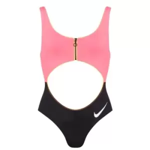 Image of Nike Cutout One Piece Womens - Black
