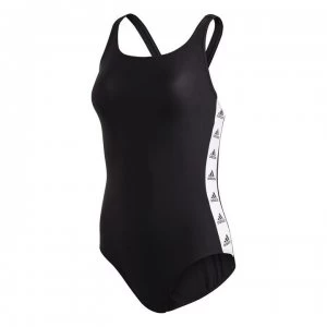 Image of adidas adidas Womens Sh3. Ro Tapered Swimsuit - Black/White