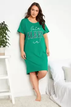Image of Dipped Hem Nightdress