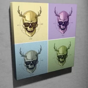 Image of KC125 Multicolor Decorative Canvas Painting