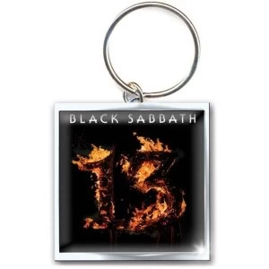 Image of Black Sabbath - 13 Keychain