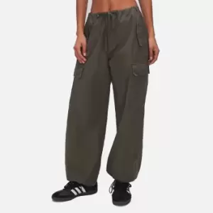 Image of Good American Parachute Cotton-Twill Trousers - L