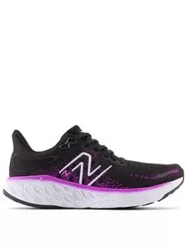 Image of New Balance Womens Running Fresh Foam X 1080v12 Trainers - Black, Size 5, Women