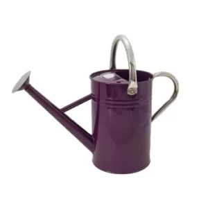 Image of Kent & Stowe Metal Watering Can Deep Violet 4.5 litre