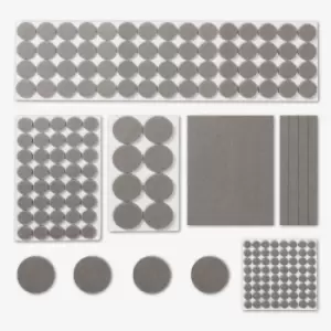 Image of Felt Furniture Protector Pads Grey Pukkr