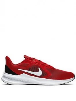 Image of Nike Downshifter 10 - Red/White/Black, Red/White/Black, Size 8, Men