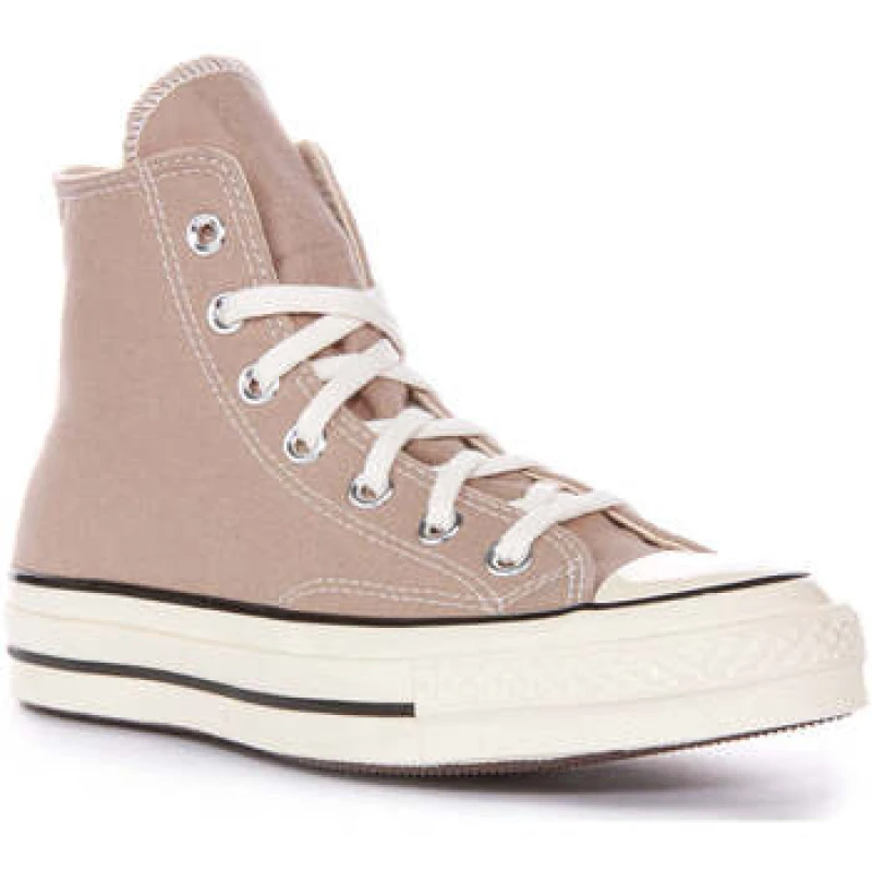 Image of Converse A06520C Chuck 70 Vintage Hi womens Trainers in Grey