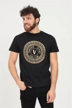 Image of Versace JEANS COUTURE T-Shirt Unisex Black