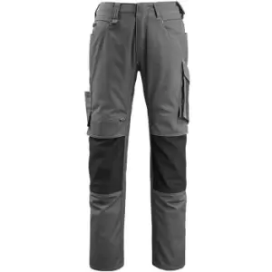 Image of MASCOT Unique Mannheim Trouser - Grey / Black - 40R - Grey/Black