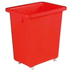 Image of Slingsby 580X410X700mm Red Mobile Nesting Container 328222