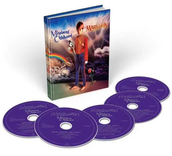 Image of Marillion Misplaced Childhood + Bluray 2016 UK cd album box set 0190295866884