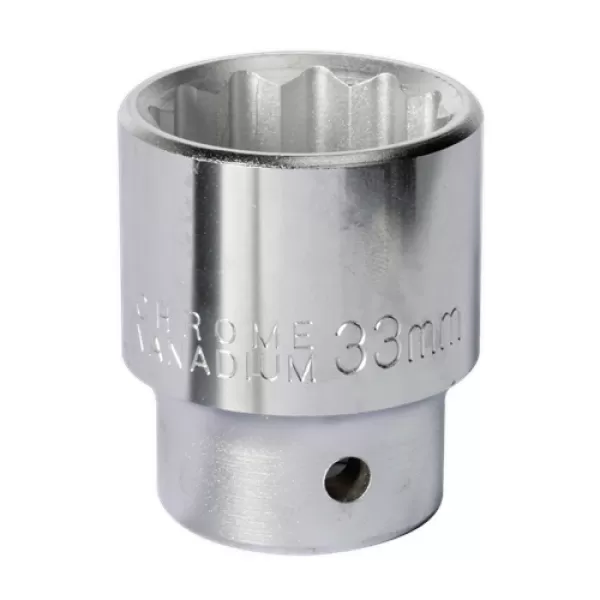 Image of Genuine SEALEY S34/33 WallDrive® Socket 33mm 3/4Sq Drive