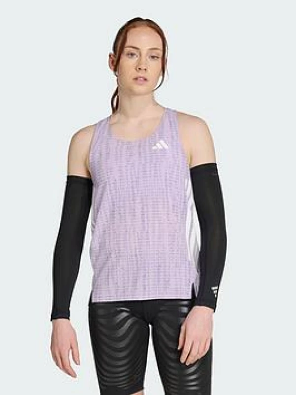 Image of Womens tank top adidas Adizero Violet Female M