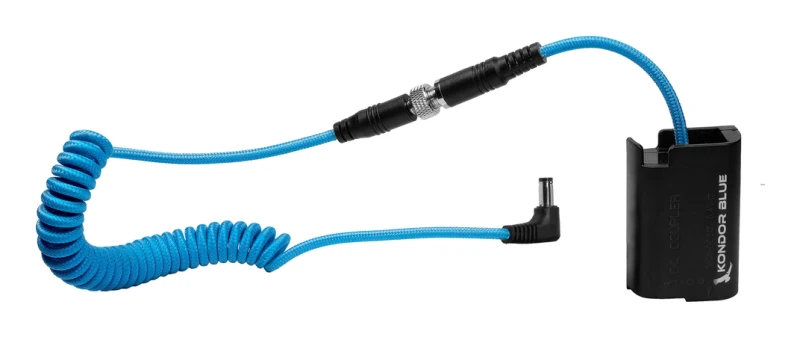 Image of Kondor Blue KB-2.1DC-BLK22 camera cable 0.91 m Black. Blue