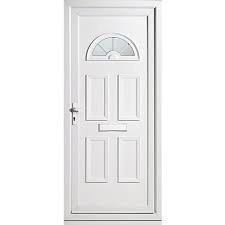 Image of Wickes Carolina Pre-hung Upvc Front Door Set 2085 x 920mm Right Hand Hung