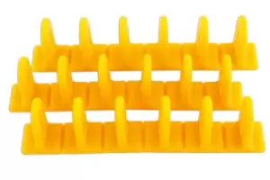 Image of Power-TEC 92349 Yellow Multipads 6x50 Pack of 3