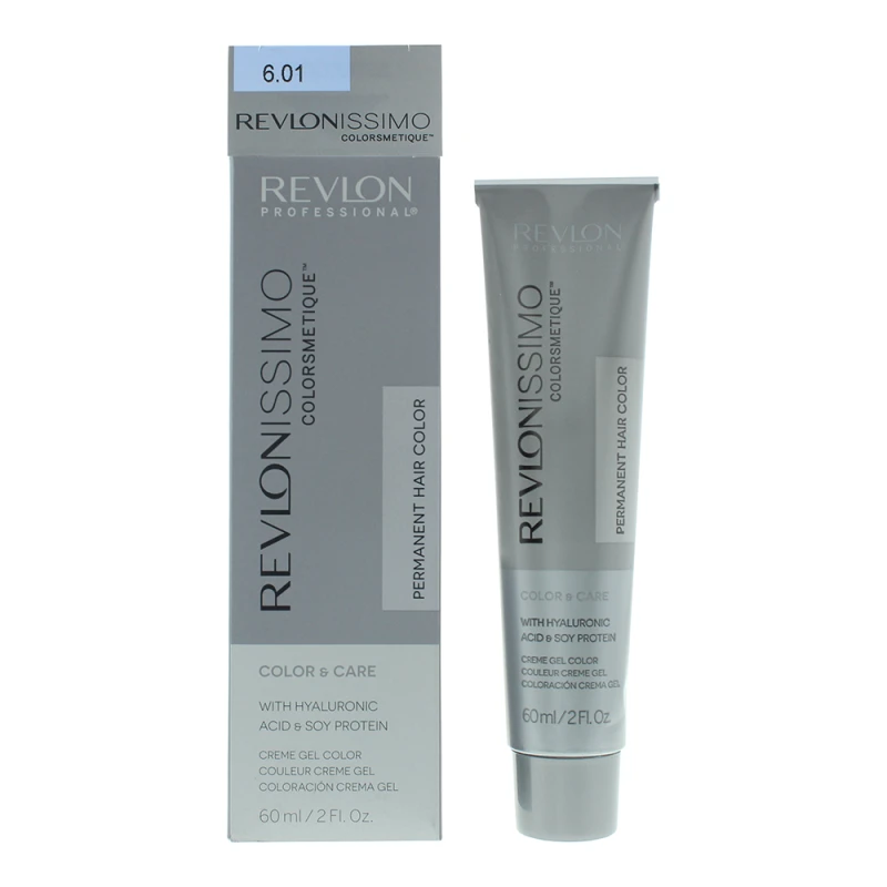 Image of Revlon Revlonissimo Colorsmetique Permanent Hair Color 60ml - 6.01 Dark Natural Ash Blonde