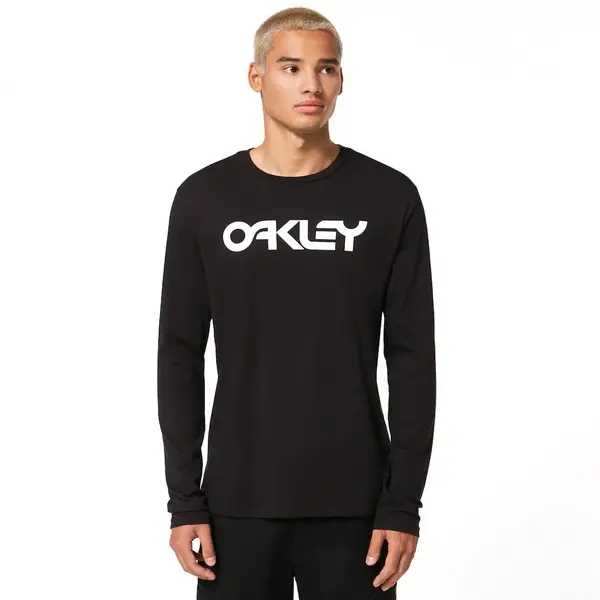 Image of Oakley MARK II L/S TEE 2.0 T-SHIRT Black/White - XL