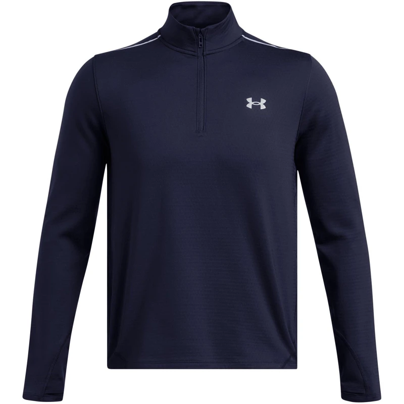 Image of Under Armour Mens Long-Sleeve Performance Gym Top Blue male XS