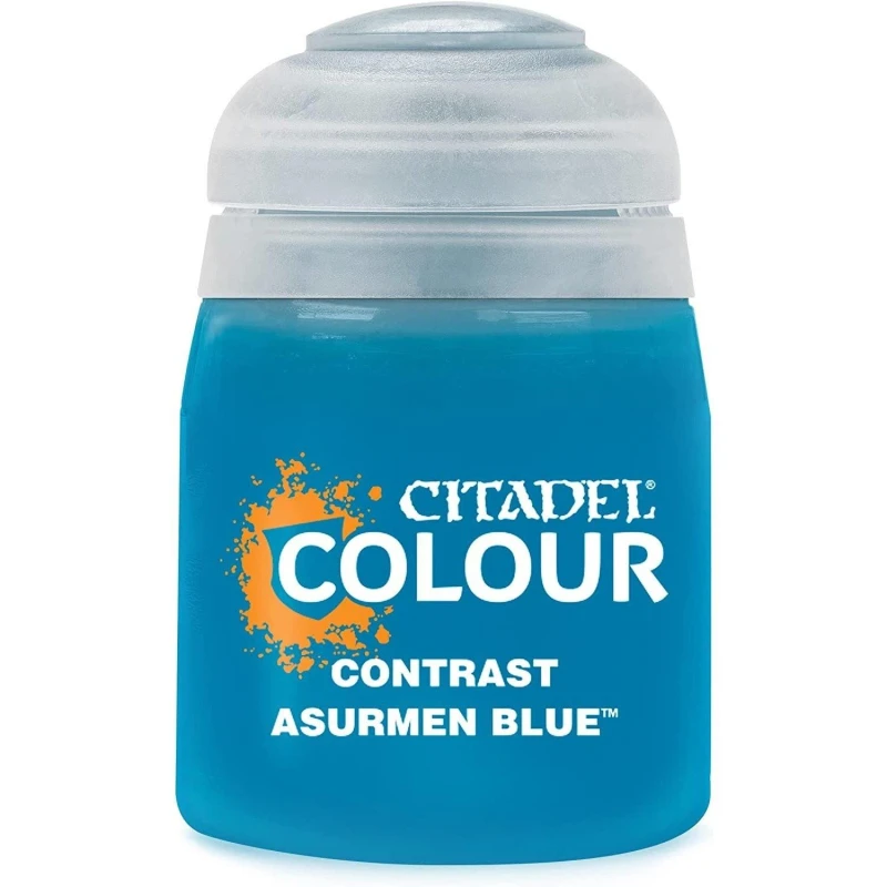 Image of Citadel Games Workshop Colour Contrast: Asurmen Blue (18ml) Paint Multi