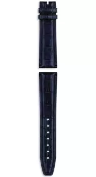 Image of IWC Strap Alligator Blue For Folding Clasp XL