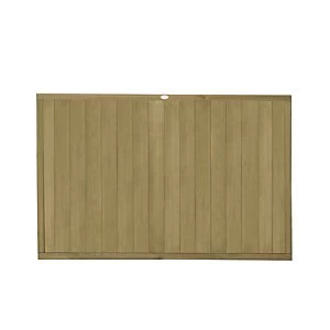 Image of Forest Garden Pressure Treated Tongue & Groove Vertical Fence Panel - 6 x 4ft Pack of 3