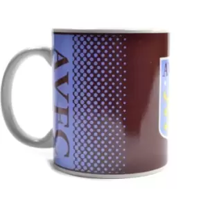Image of Aston Villa Fade 11 Oz Boxed Mug