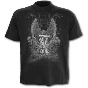 Image of Enslaved Sorrow Mens Medium T-Shirt - Black