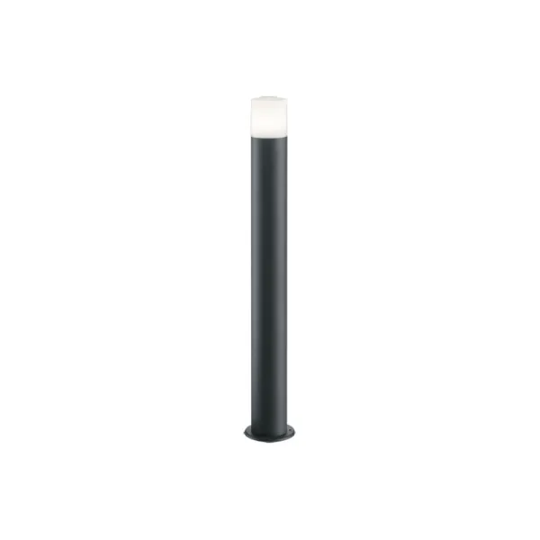 Image of Hoosic Modern 80cm Outdoor Bollard Anthracite IP44
