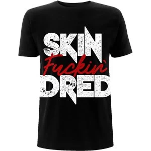 Image of Skindred - Skin Funkin' Dred Unisex Medium T-Shirt - Black