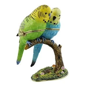 Image of Treasured Trinkets Two Budgerigars