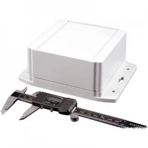 Image of Hammond Electronics 1555NF42GY 1555NF42GY Universal enclosure 120 x 120 x 62 Acrylonitrile butadiene styrene Light grey