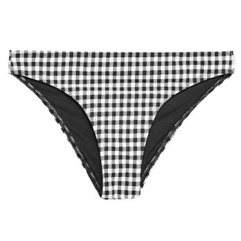 Image of Jack Wills Canterton Classic Bikini Bottoms - Black Check