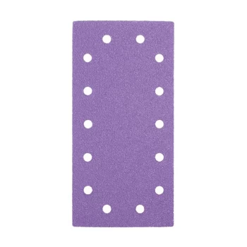 Image of TREABHLF60Z Zirconium 1/2 Sanding Sheets 115 x 230mm 60G (Pack 10) - Trend