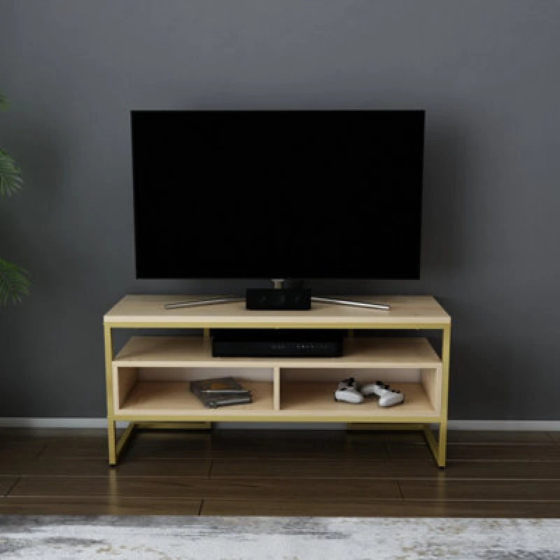 Image of Decorotika Merrion TV Stand TV Unit for TV's up to 50" Light Oak