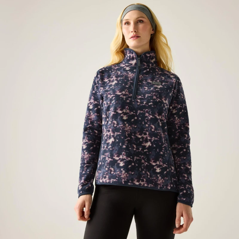 Image of Dare 2b Amble Fleece Navy Ink Print female 8
