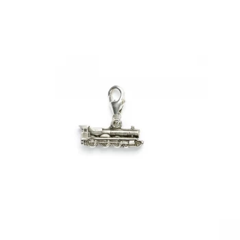 Image of Sterling Silver Hogwarts Express Train Clip on Charm