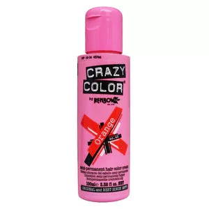 Image of Crazy Color Semi Permanent Hair Color Cream Orange 60