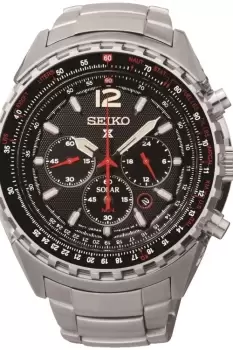 Image of Mens Seiko Prospex Chronograph Solar Powered Watch SSC261P1